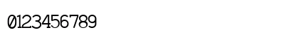 Charrington SemiBold Regular Numeric Preview