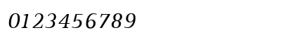AgfaRotisSerif Italic Preview