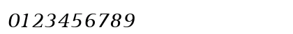 Agfa Rotis Serif Italic Preview