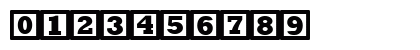 ChockABlockNF Regular Numeric Preview
