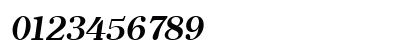 ChristianBecker Bold Italic Numeric Preview