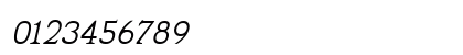 Chveulebrivy-ITV Italic Numeric Preview