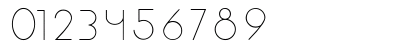 Arual Light Numeric Preview