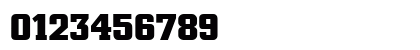 Civic Bold Numeric Preview