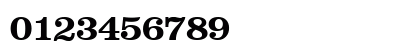 Clarendon Bold Numeric Preview