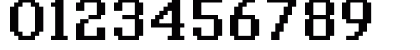 classic 10_66 Regular Numeric Preview