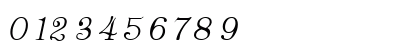 Classica Italic Numeric Preview