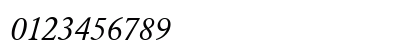 ClassicGarfeld Italic Preview
