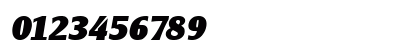 ClearfaceGothicLH Bold Italic Preview