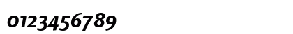 LTFinnegan OsF Regular Bold Italic Numeric Preview