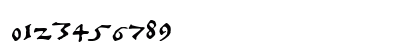 Coelnische Current Fraktur OsF Regular Numeric Preview