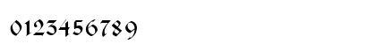 Coelnische Current Fraktur Regular Numeric Preview