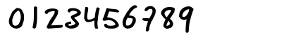 CoertSchrift Dik Numeric Preview