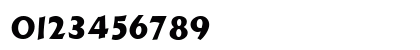 ComicType-Heavy Regular Numeric Preview