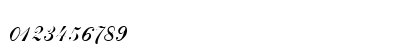 CommercialScript3 Regular Numeric Preview