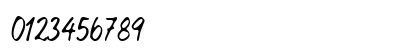 LTSketch Regular Numeric Preview