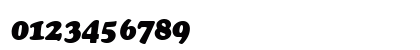 Cooper Becker Black Italic Numeric Preview