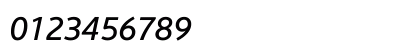 CorisandeItalic Regular Preview