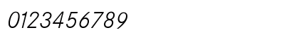 Corporate S BQ Italic Numeric Preview