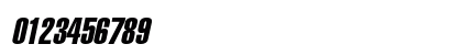 CorporateCompressedExtra Italic Preview