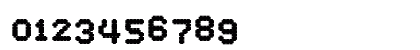 Crossover Black Numeric Preview