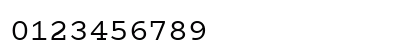 Cumberland Regular Numeric Preview