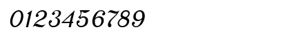 CursiveSans Oblique Numeric Preview