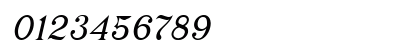 CursiveSerif Oblique Numeric Preview