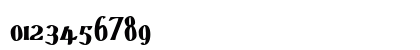 d'SpenserBlack Normal Numeric Preview