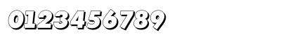 MontrealDropShadow-Heavy Italic Preview