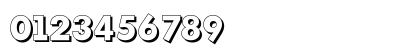 MontrealDropShadow-ExtraBold Regular Preview