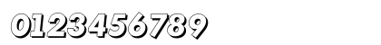 MontrealDropShadow-ExtraBold Italic Preview