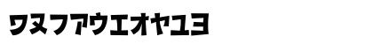 D3 Streetism Katakana Regular Preview