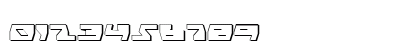 Daedalus Shadow Regular Numeric Preview
