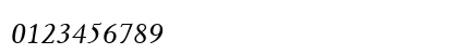 DanteMT RomanItalic Preview