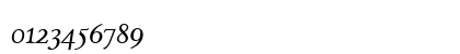 DanteMTOldstyleFigures RomanItalic Preview
