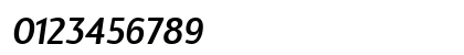 Designosaur Italic Numeric Preview
