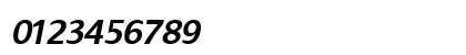 Dialog BoldItalic Numeric Preview