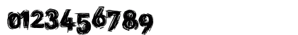 dinstik Regular Numeric Preview