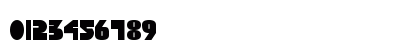 Disco Duck Condensed Numeric Preview