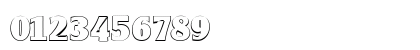 AlexanderBeckerOutline-Heavy Regular Numeric Preview