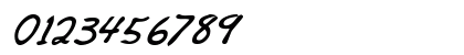 AlexsHand Bold Italic Preview