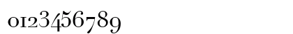 Didot LH RomanSC Regular Numeric Preview