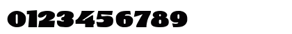 DS ShowBill Regular Numeric Preview