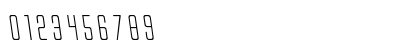 Alien League Leftalic Italic Numeric Preview