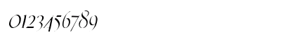Effloresce Gaunt Italic Preview