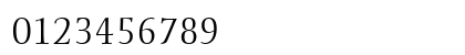 EllingtonMT-Light Light Numeric Preview
