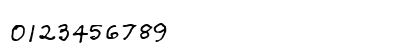 Emma Script Mvb Regular Numeric Preview