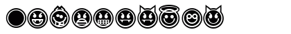 Emoticons Outline Regular Numeric Preview