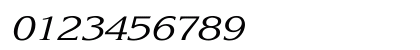 Korinna-KursivRegular Wd Regular Numeric Preview